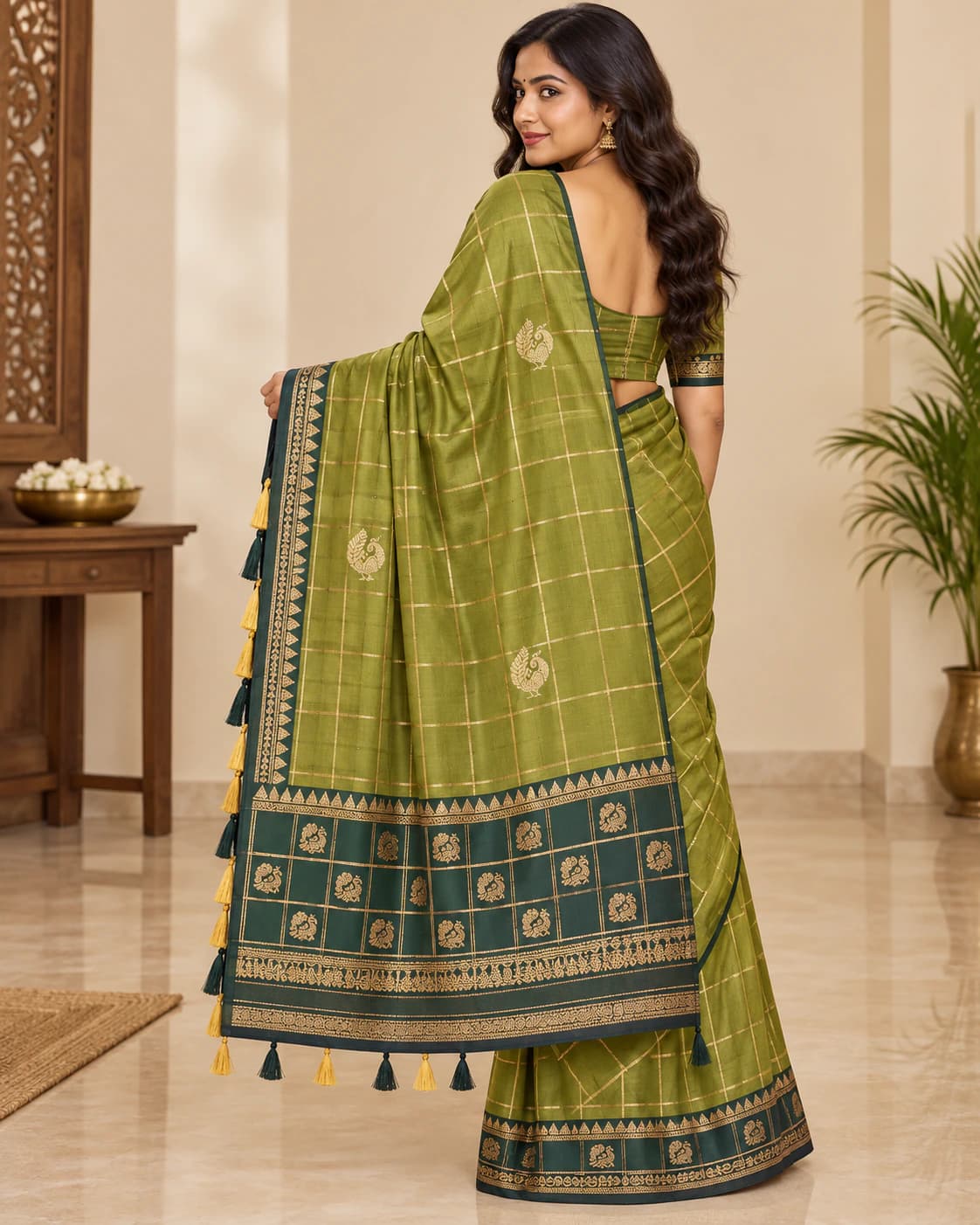Soft Silk Saree with Blouse