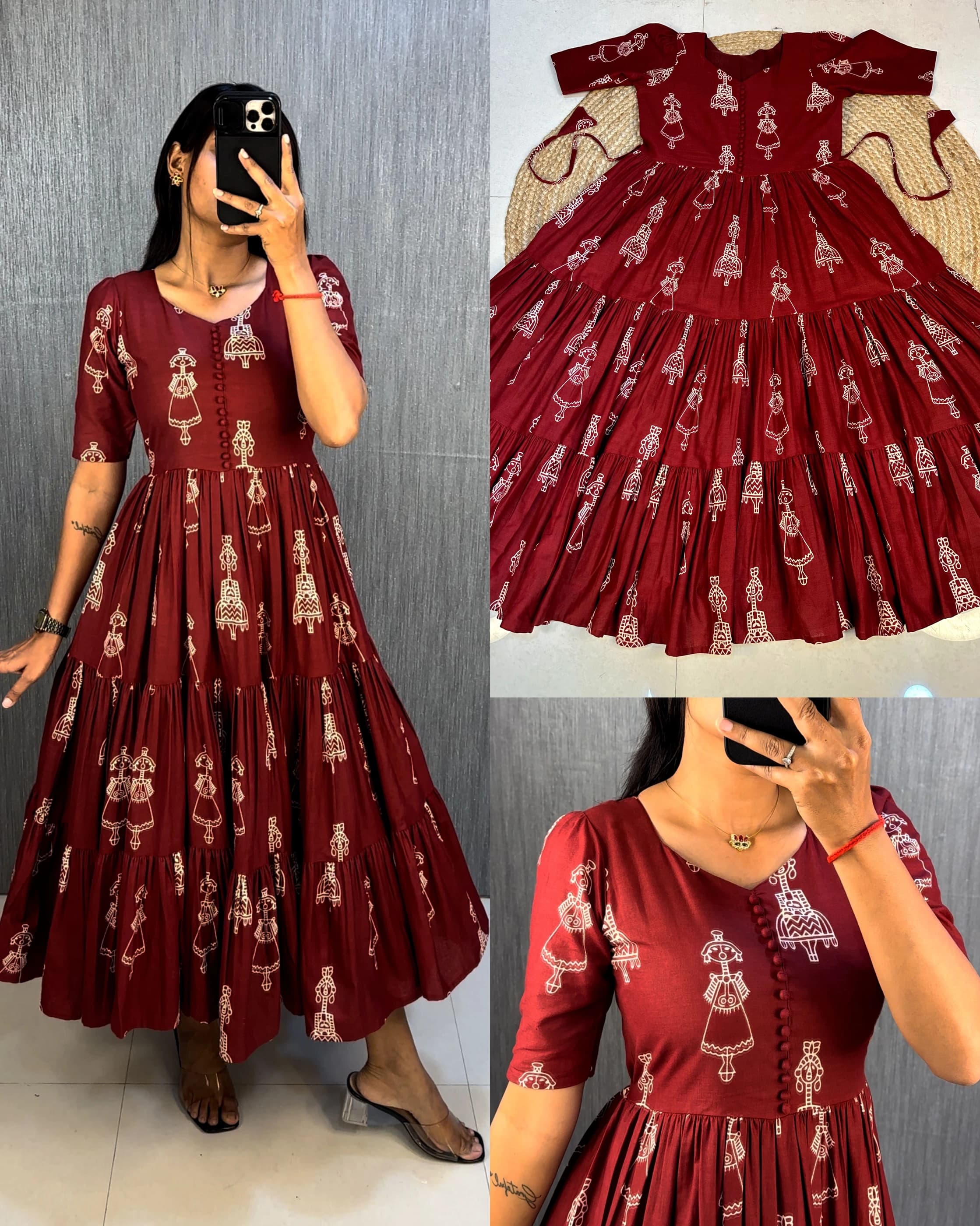 Warli Art doll