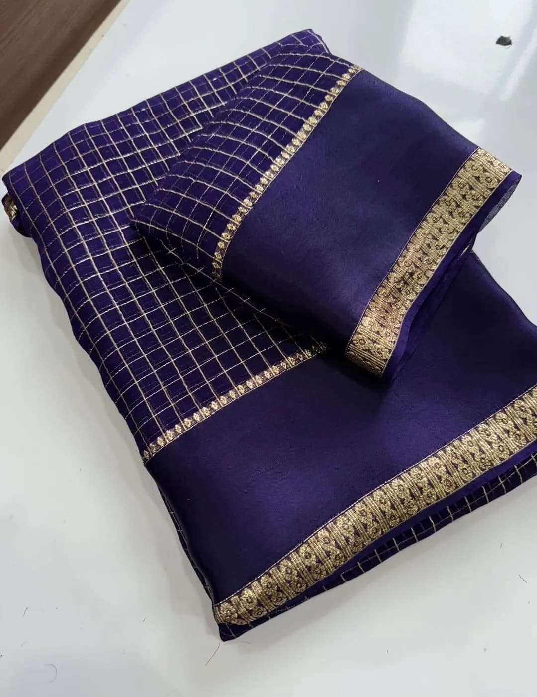 😍Most Demanding Pure Viscose sarees with Blouse piece😍
